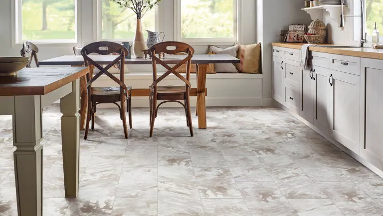 Armstrong Alterna engineered tile flush transition to hardwood flooring in Michigan MI 1 Wood Floors