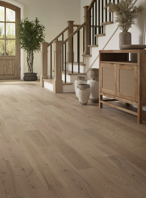 Mercier Atmosphere Gleam White Ash hardwood flooring