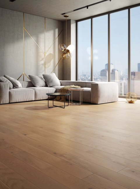 Mercier Atmosphere Hush White Oak hardwood flooring