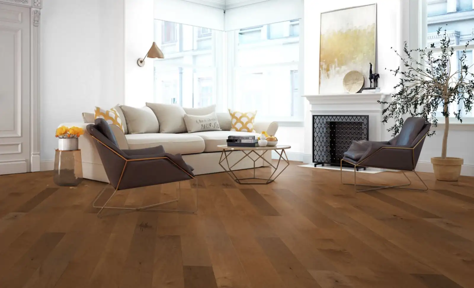 Mercier Design+ Amaretto Hard Maple hardwood flooring
