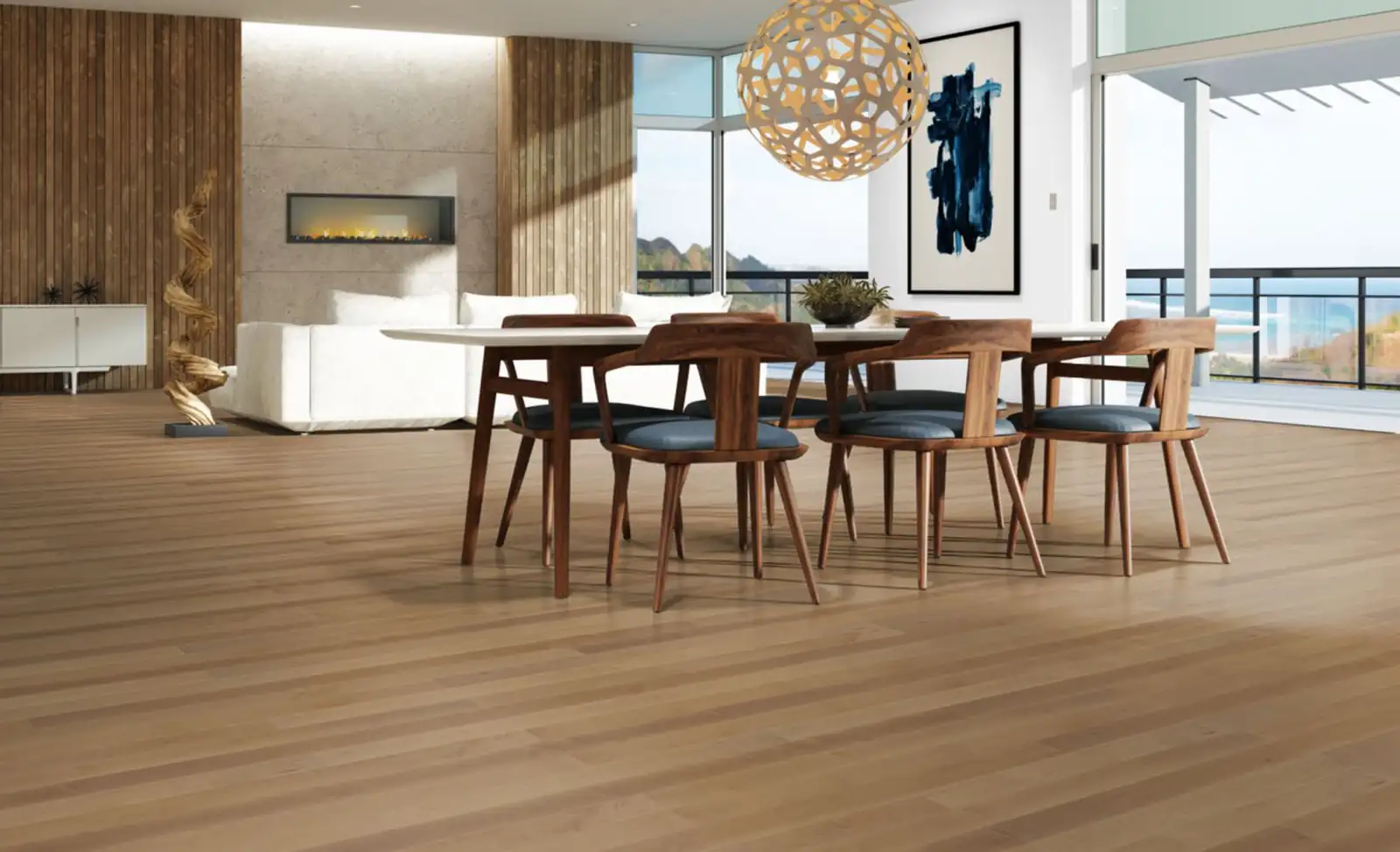Mercier Design+ Crème Brûlée Hard Maple hardwood flooring
