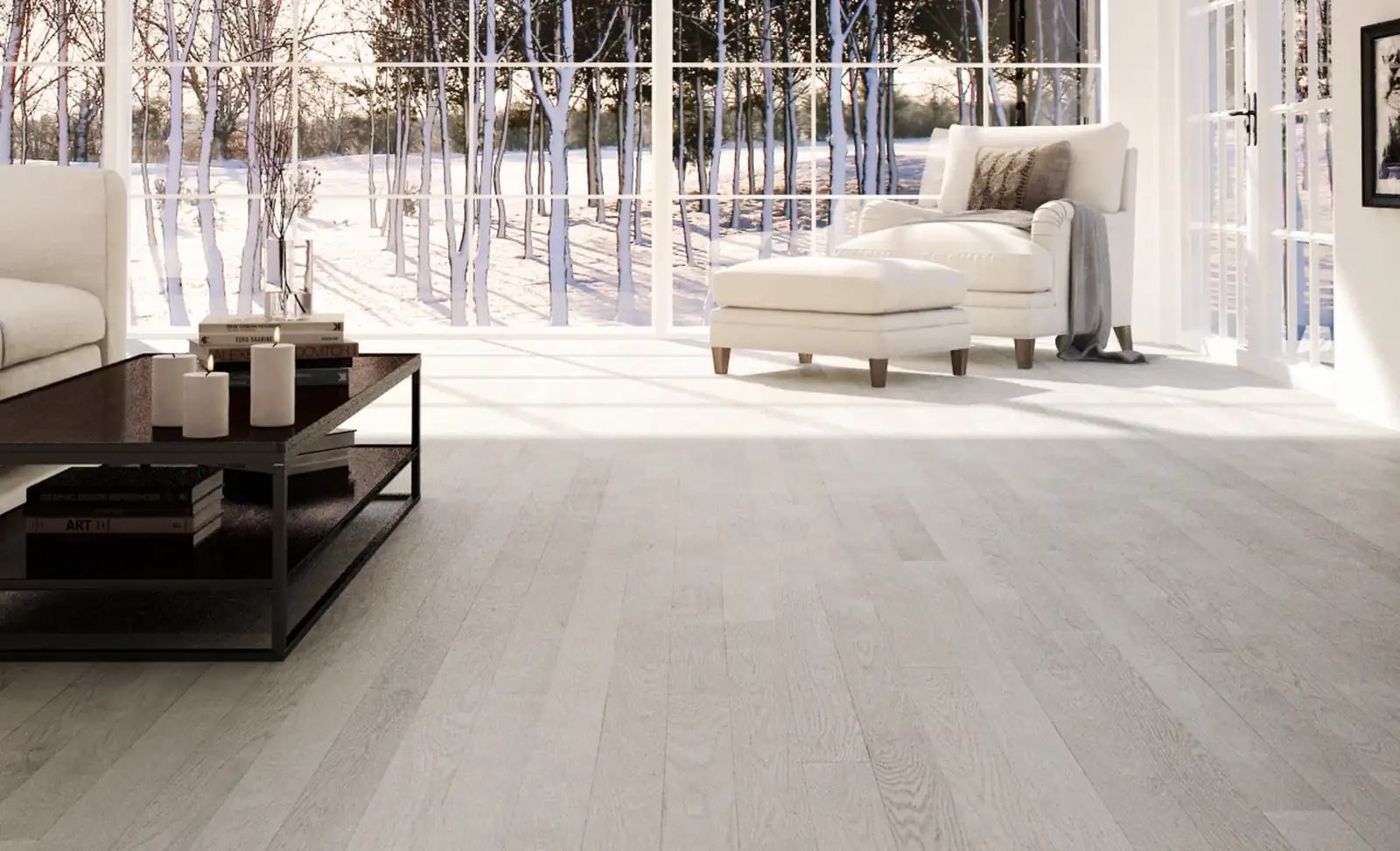 Mercier Design+ Ivoor Red Oak hardwood flooring