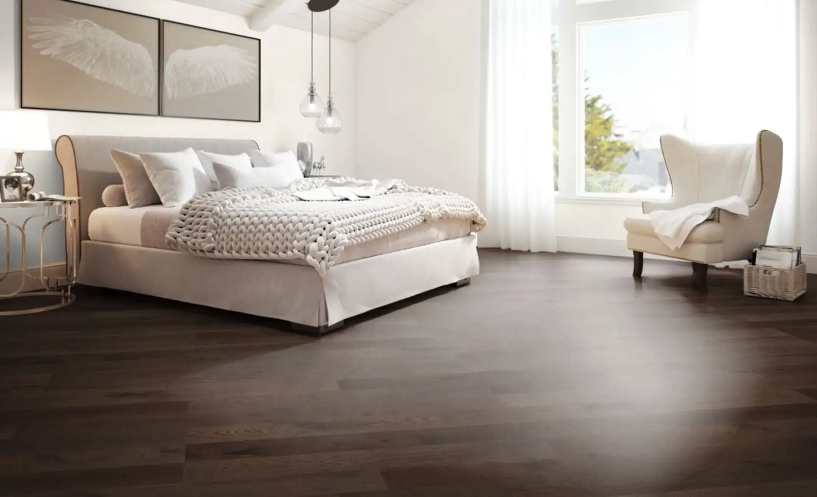 Mercier Design+ Medium Brown Red Oak hardwood flooring