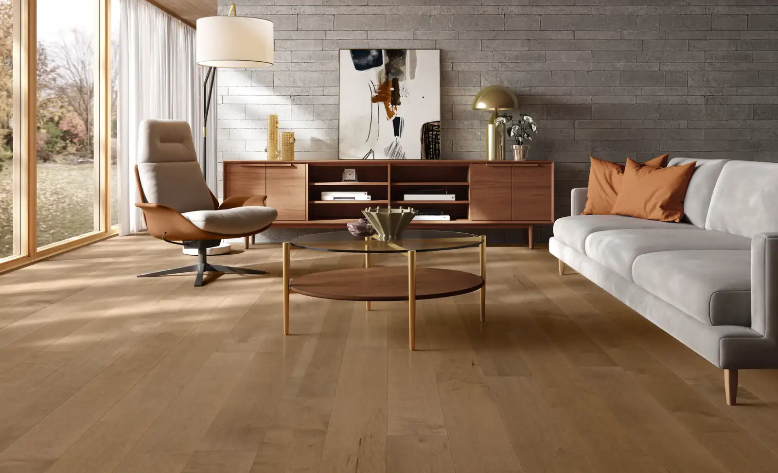 Mercier Emblem Crown Hard Maple hardwood flooring