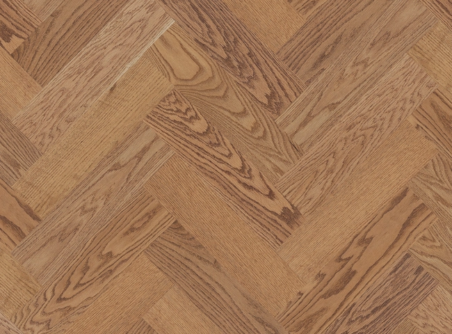 Mercier Herringbone Crème Brûlée Red Oak hardwood flooring