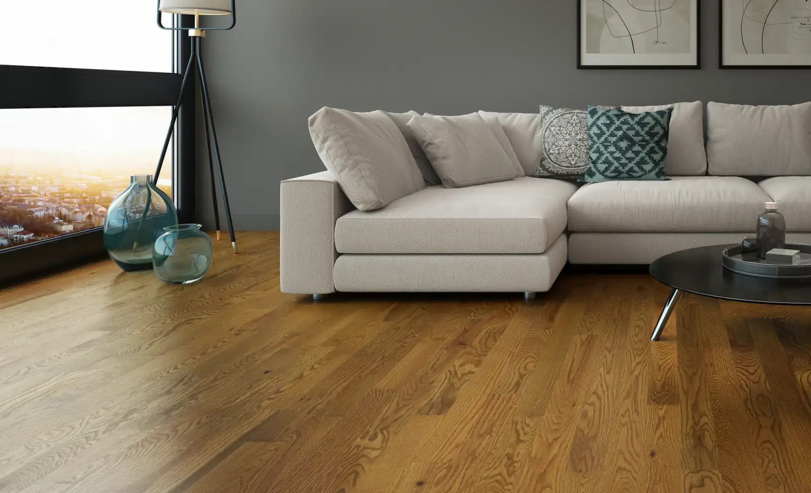 Mercier PRO Moccasin Red Oak hardwood flooring