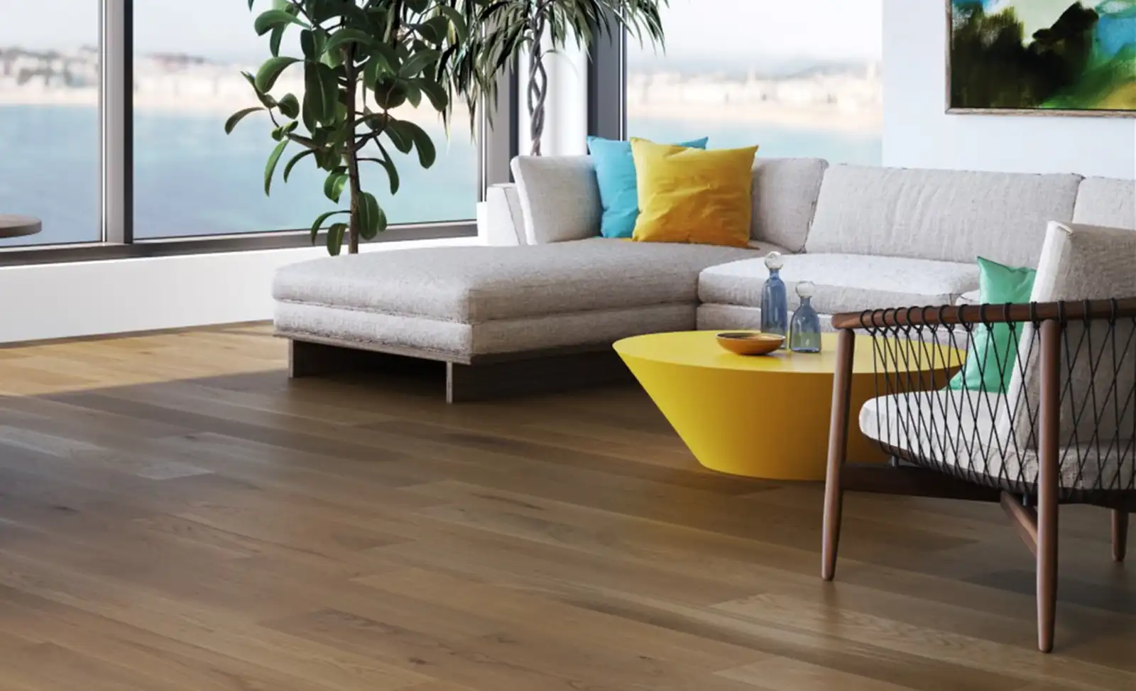 Mercier Stellar Celeste White Oak hardwood flooring