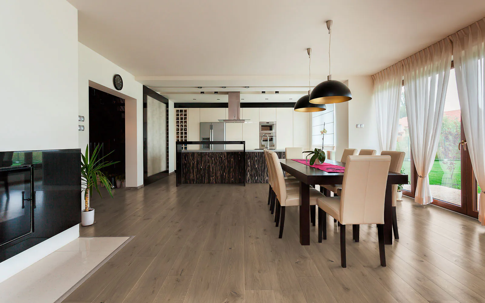 Viking Big Sky Haven White Oak hardwood flooring 7½″ wide