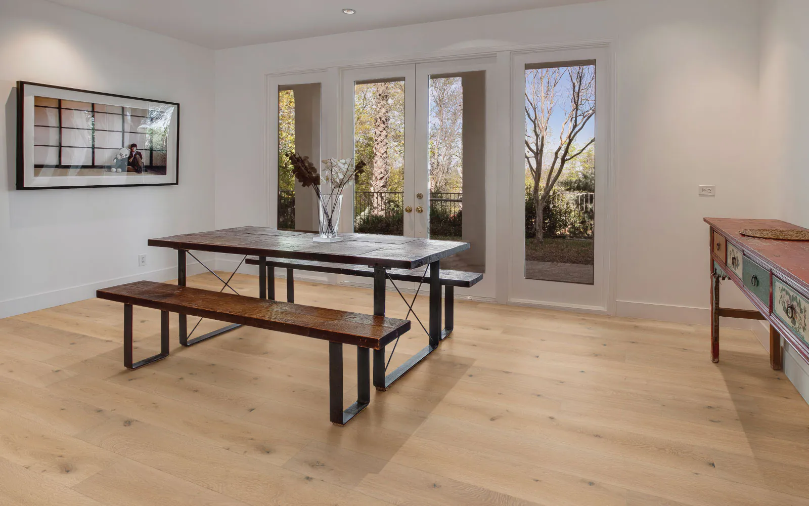 Viking Big Sky Collection wide plank engineered solid hardwood flooring installed in Michigan