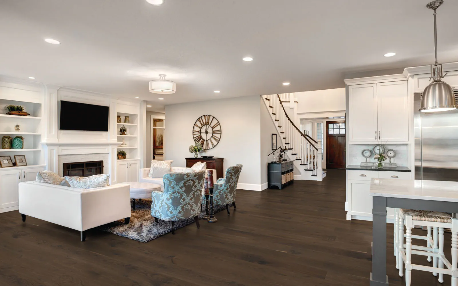 Viking Big Sky Meridian White Oak hardwood flooring 7½″ wide