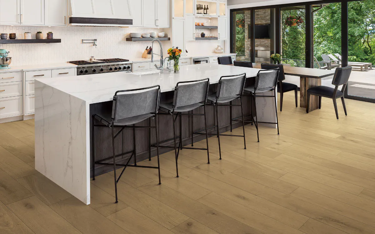 Viking Modern Loft Foothills European White Oak hardwood flooring 7½″ wide