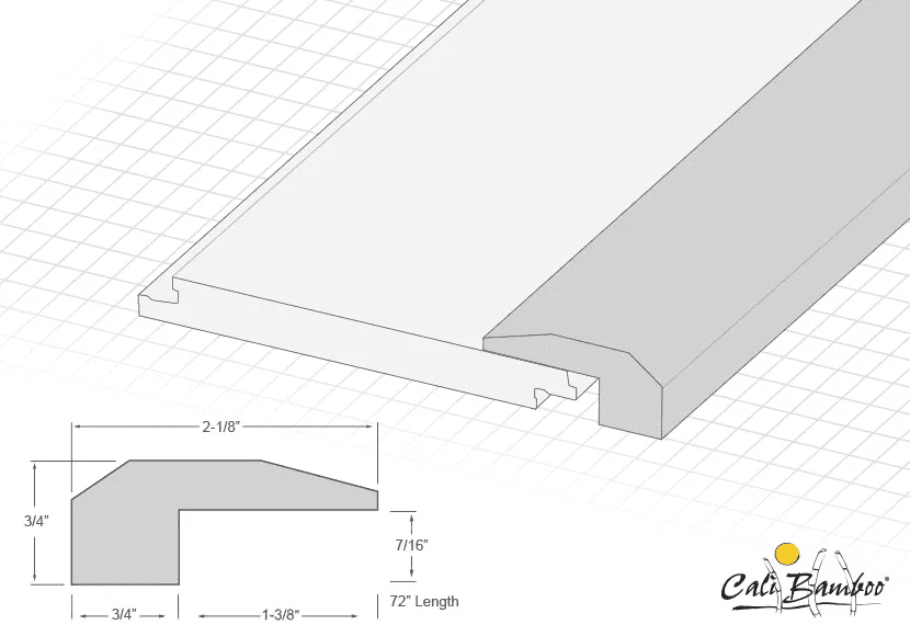 Antique Java Threshold 7/16" Michigan's Top Reviewed Hardwood